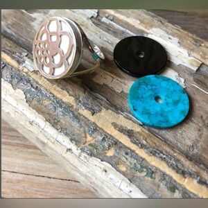 Exquisite! Silpada four Rings in one!!  Silpada interchangeable ring.